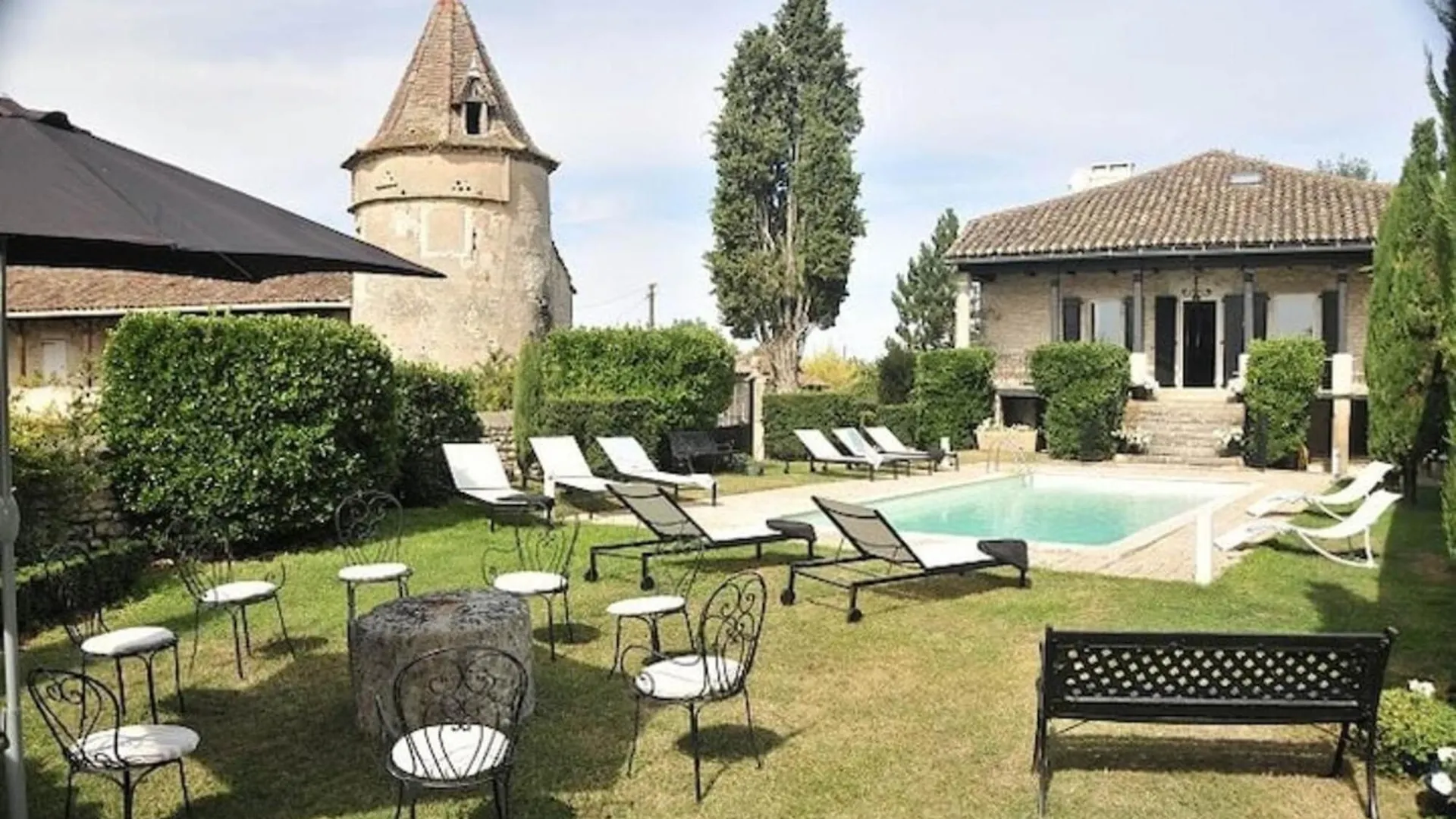 Le Manoir Danglars Villa Saint-Antonin Fransa